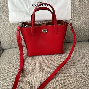 Coach Red Crossbody Bag